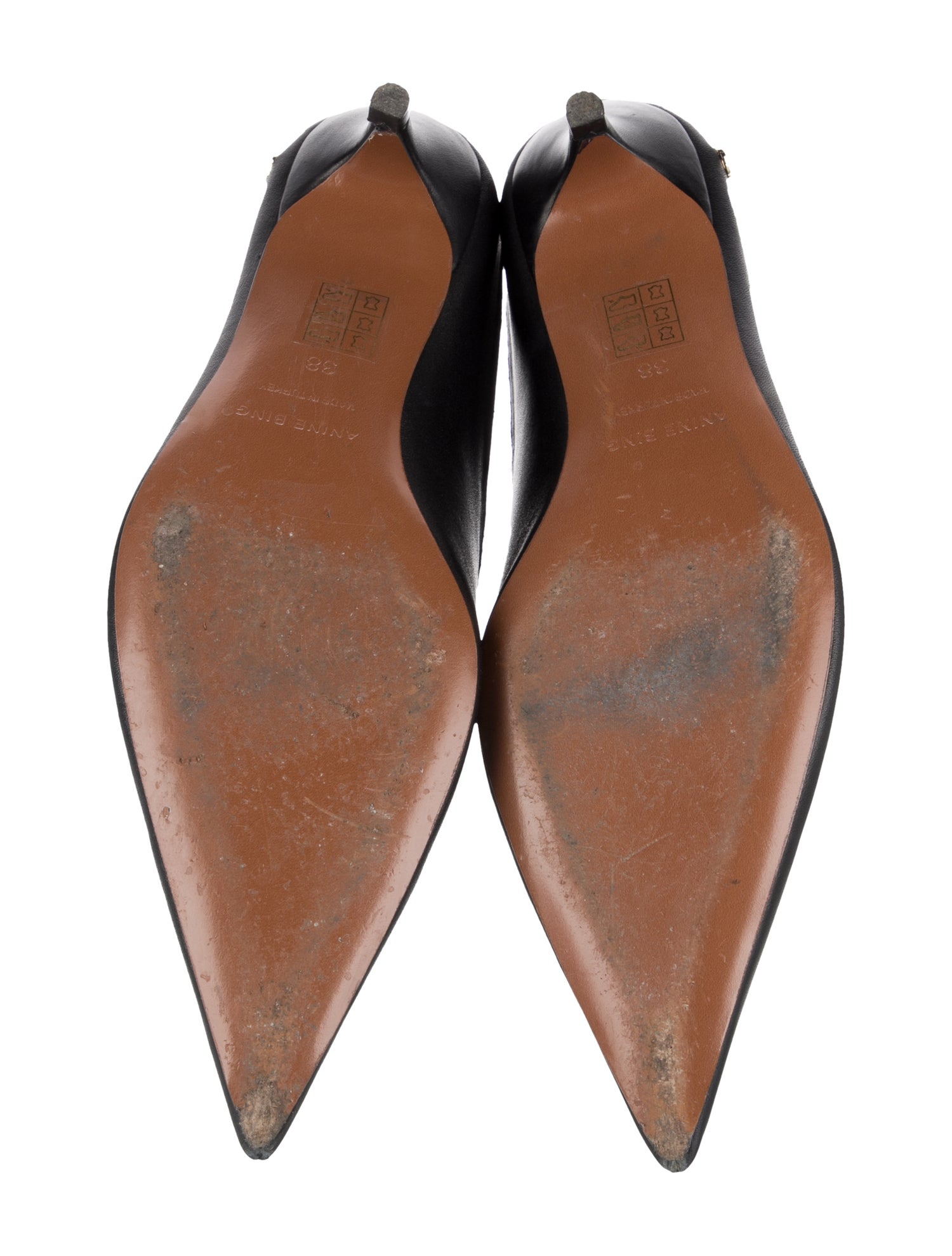 Anine Bing Leather Mules